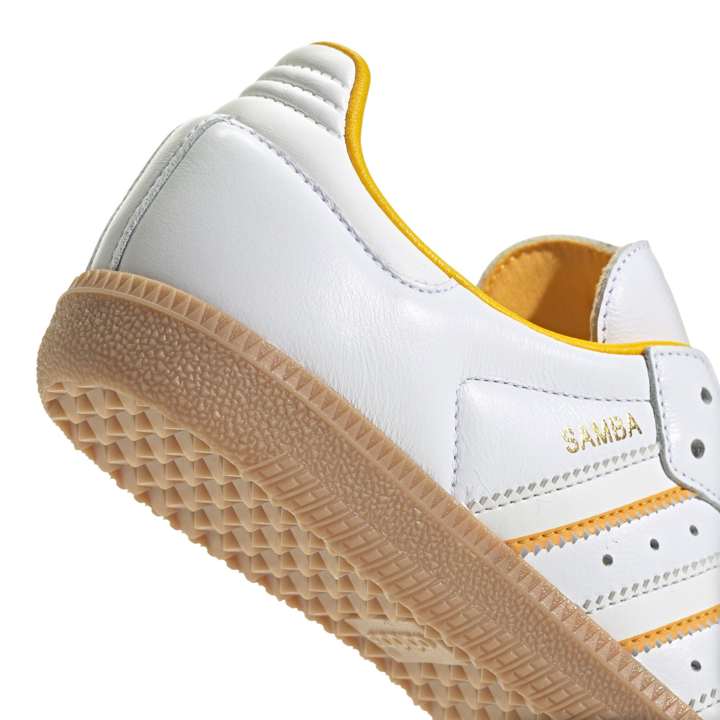 adidas Originals Samba OG "Ftwr White/Crystal White/Crew Yellow" Grade